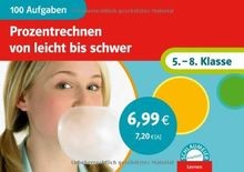100 Aufgaben - Prozentrechnen von leicht bis schwer 5.-8... | Buch | Zustand gut - Picture 1 of 2