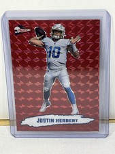 2022 Panini Zenith - 1992 Pacific Red #PAC-3 Justin Herbert CHARGERS