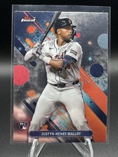 2025 Topps Finest #32 - Justyn-Henry Malloy - Common - Tigers RC