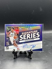 2020-21 Donruss Optic Elijah Hughes Rookie Auto Autograph Purple Prizm