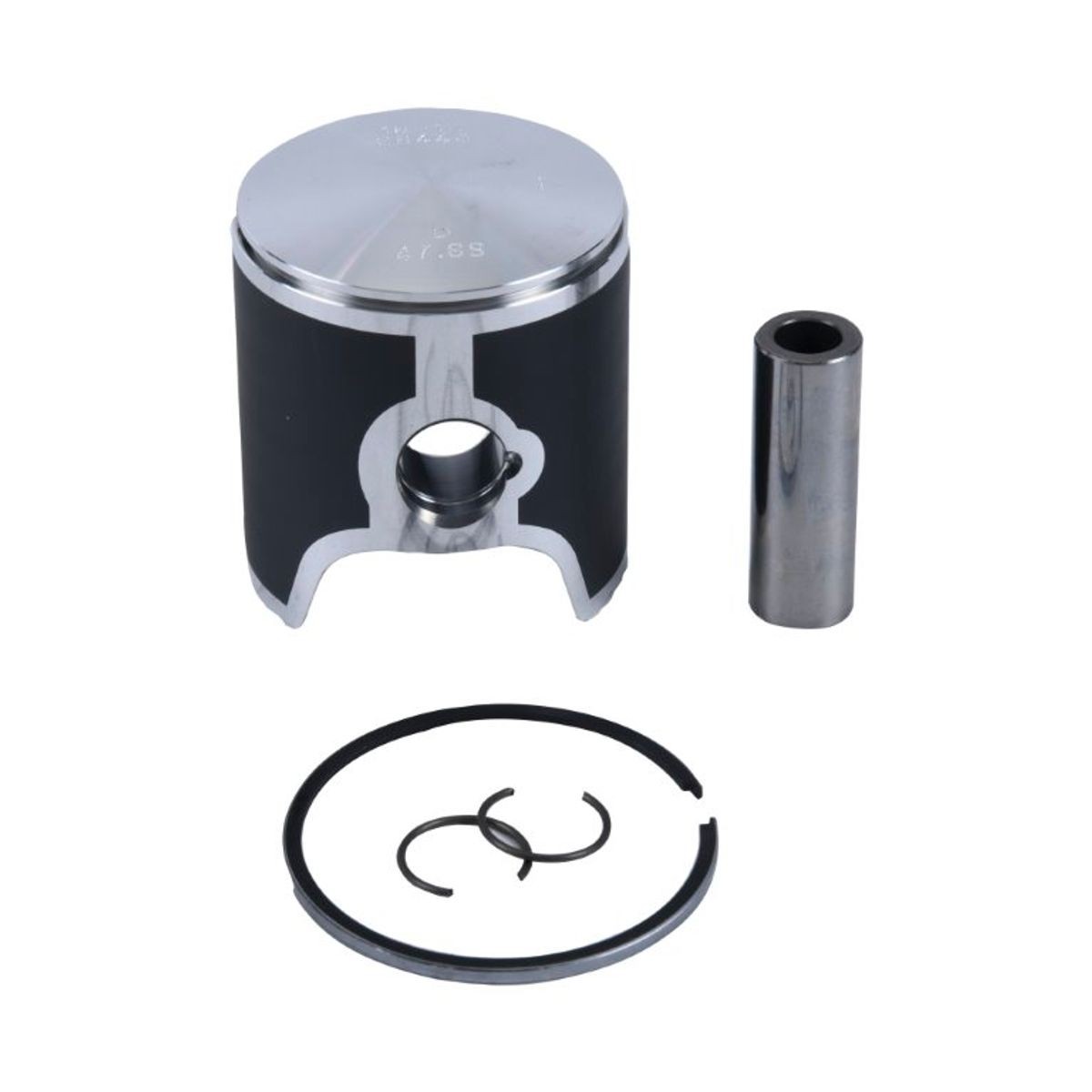 Piston réplique TM RACING MX 85 08-14 de taille C 47,89 mm conçu pour une compression maximale