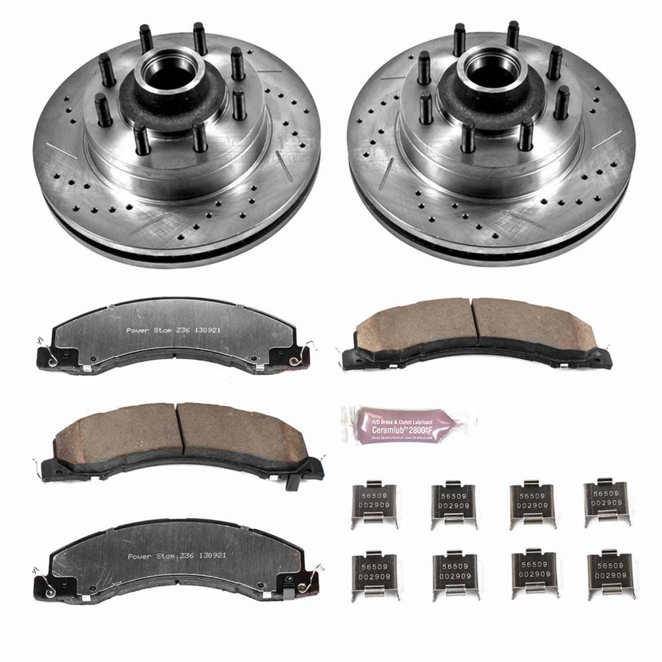 Power Stop Brake Kit For Ram 4500 2011 2012 Rear Z36 Truck & Tow Foto 2 de 4
