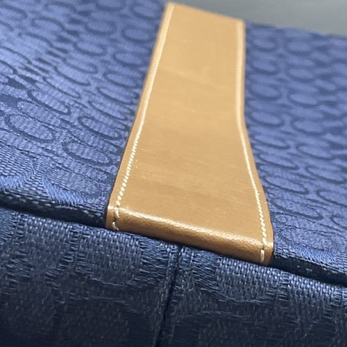 COACH Laptop Padded Case Blue Logo Signature Jacquard Zip Sleeve 10.25” X 14” - 第 8/14 張圖片