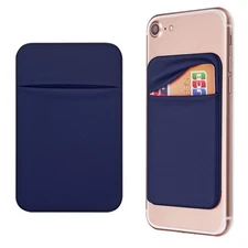 Cell Phone Pocket Self Adhesive Card Holder Stick On Wallet Sleeve