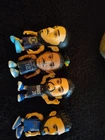 NBA Mini Basketball Player Figures Lot of 4 Plastic Multicolor Pacers Grizzlies