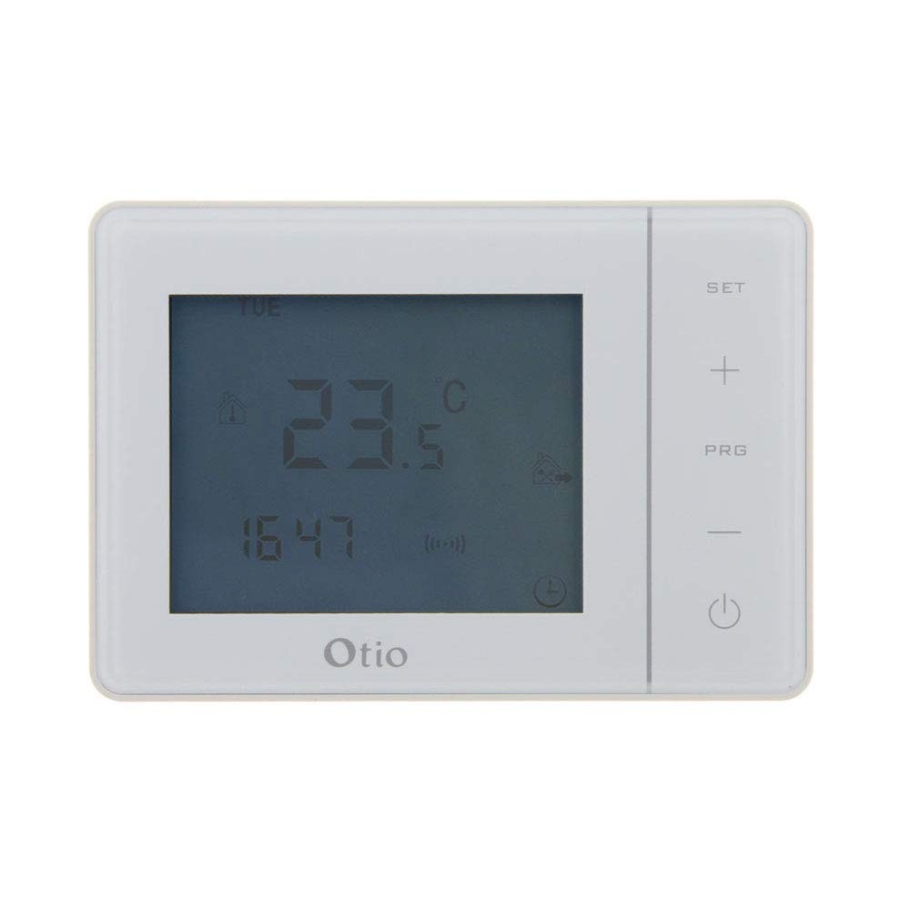 Thermostat programmable filaire avec écran LCD rétroéclairé