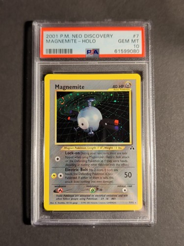 Magnemite (Unlimited) graded PSA 10 for sale on eBay