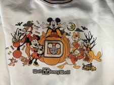 3x Unisex Walt Disney World Halloween 2026 Crewneck Sweatshirt Embroidered