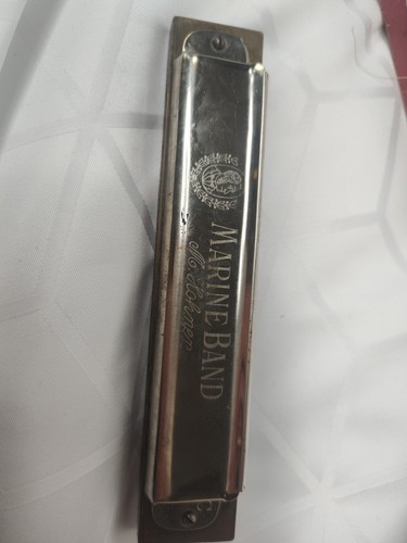 Vintage M. Hohner Marine Band No. 365 Harmonica - Key of C w/Original Box - Picture 3 of 5