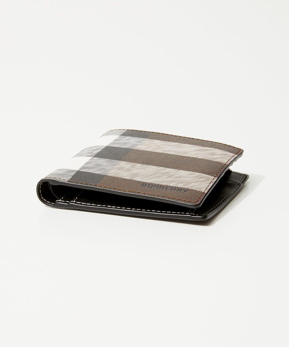 【BURBERRY】BILL COIN COSTSWO◆8113094 Burberry 8052802 MS CC BILL COIN GC9 Bi-fold Wallet, Men's