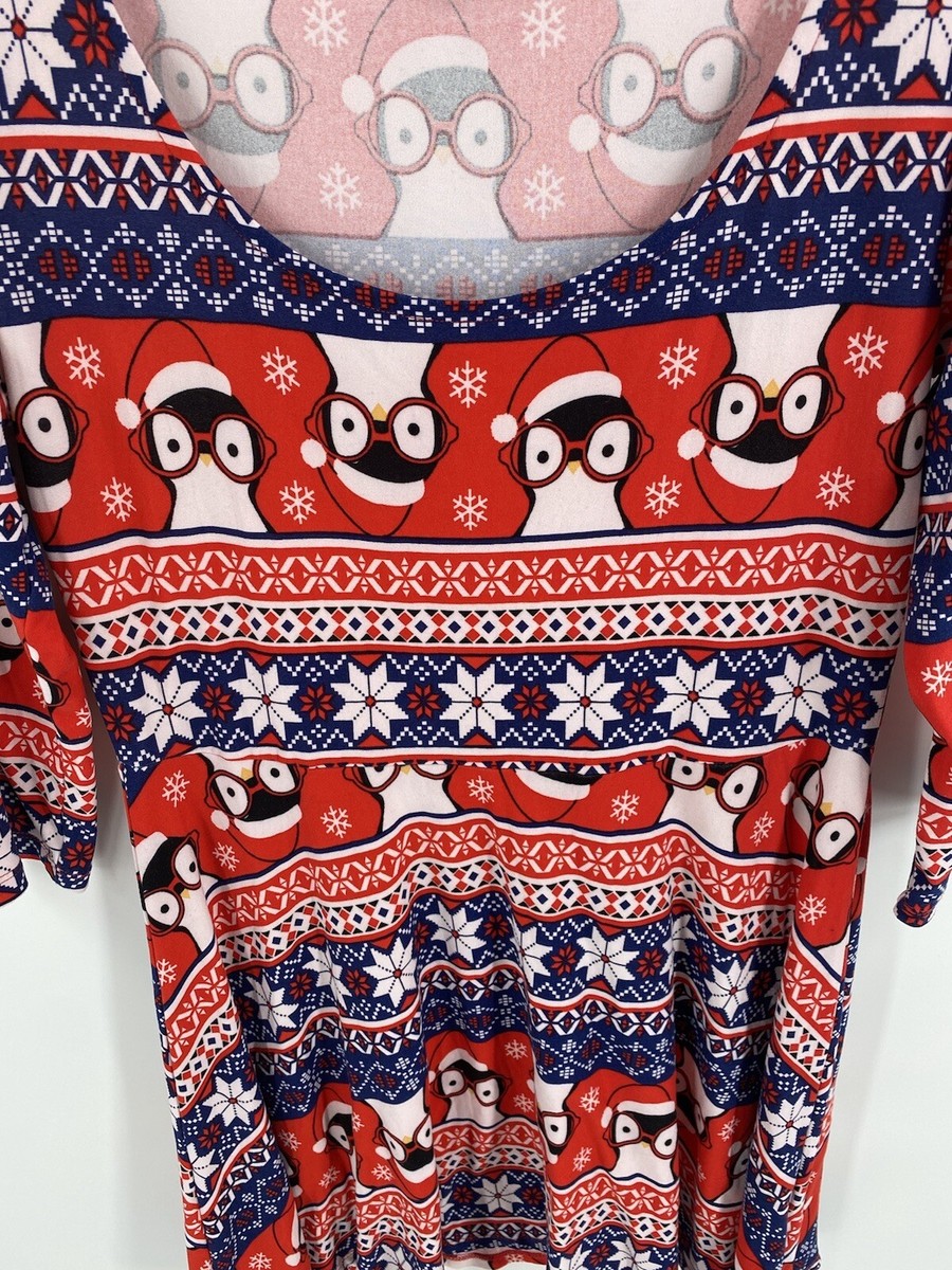 white christmas dresses Derek Heart Girls 7-16 Jacquard Sweater Dress
