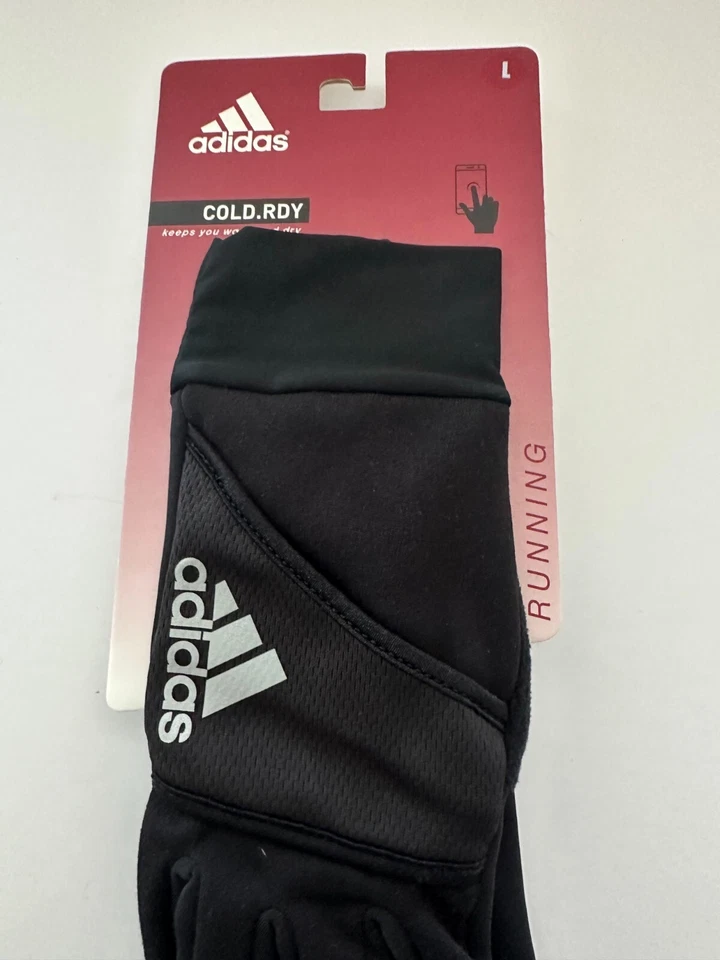 Nuevos guantes para correr Adidas Cold 2.0 para mujer talla grande medianos para hombre Foto 2 de 4