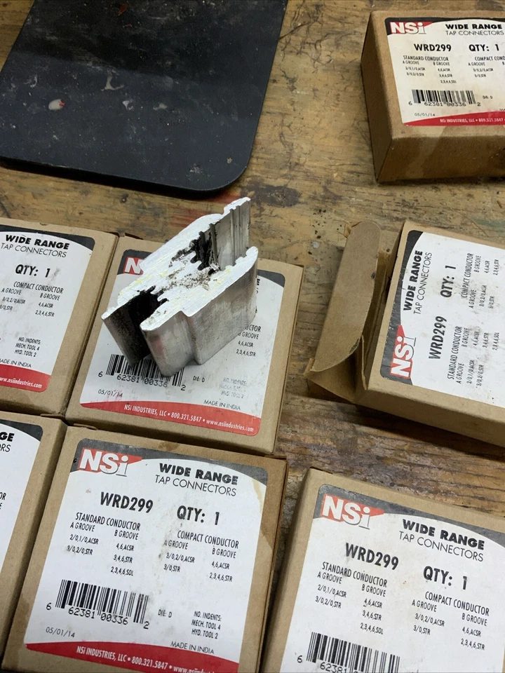 NSI WRD299 3/0-1/0 Wide Range Tap Compression Lot Of 7 - Image 4 of 4