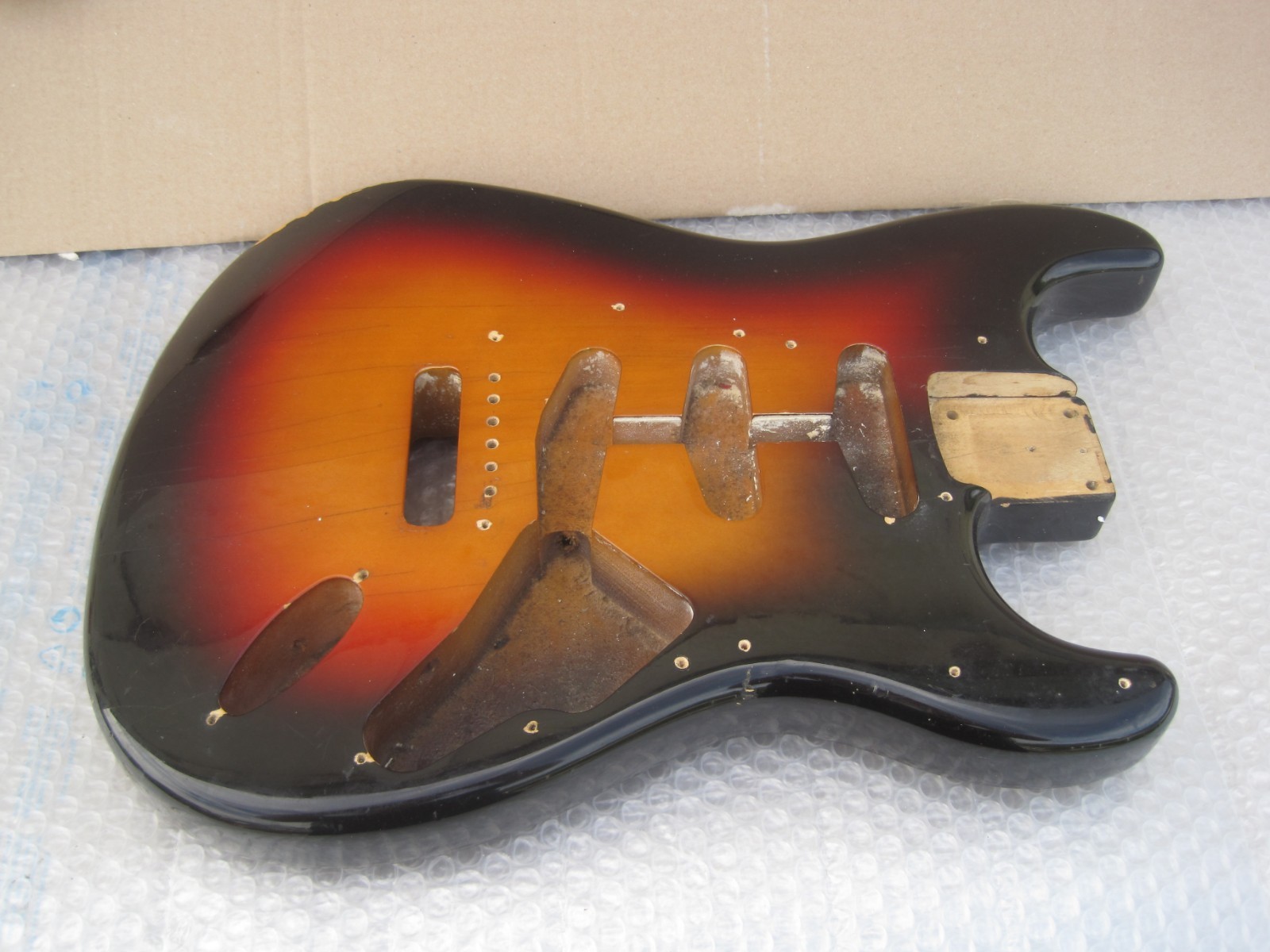 1983 SQUIER by FENDER STRATOCASTER JV SERIES BODY 