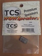 N, All Scales Train Control Systems WOW SPEAKER 16mm X 9mm Item 1699