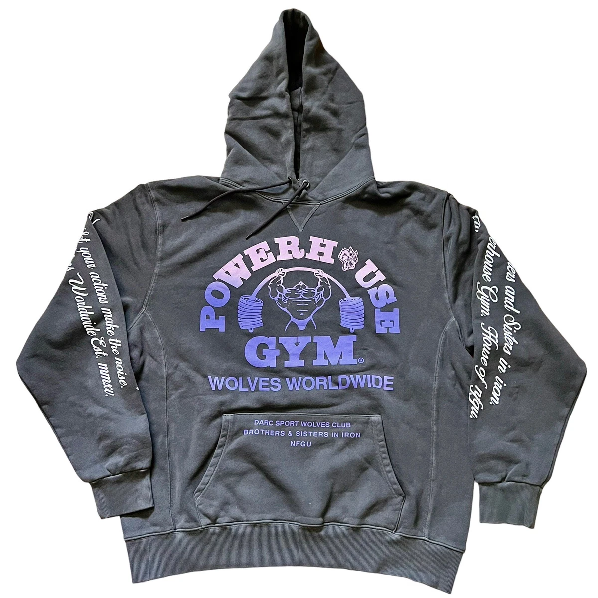 wolves gym hoodie