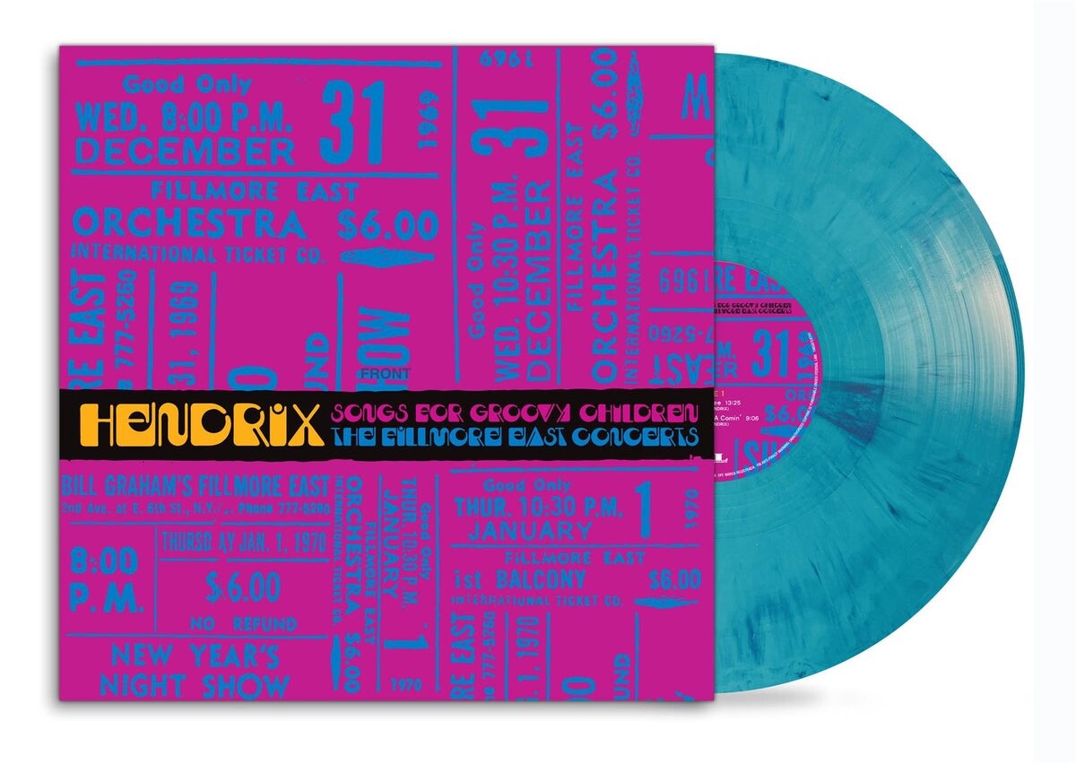 BF24) Jimi Hendrix Songs For Groovy Children: The Fillmore