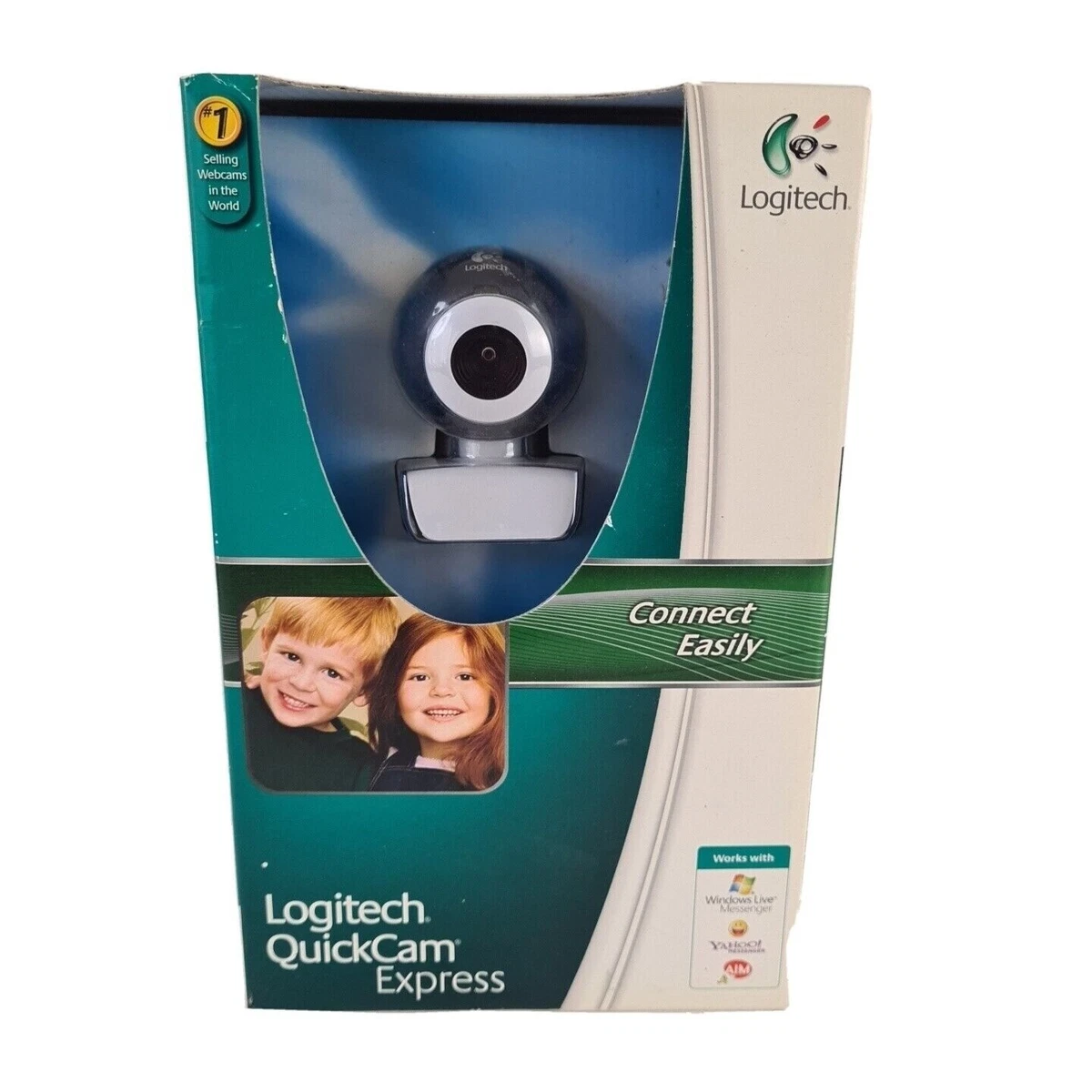 Logitech quickcam express plus sale
