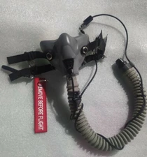 MBU 12-OXYGEN MASK -ACCESORIES FOR PILOT HELMET (REPLICA) . Scala 1:1  