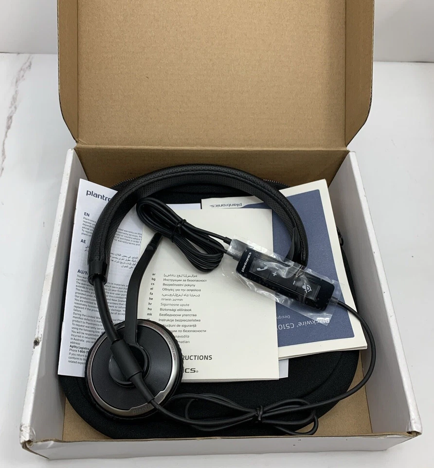 Plantronics Blackwire C510 USB-A One-Sided Headset (Brand-New) Ref:1404 - Image 2 of 4
