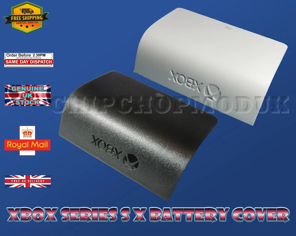 XBOX SERIES S X CONTROLLER BATTERY SHELL COVER WITH LOGO ***GENUINE UK STOCK***