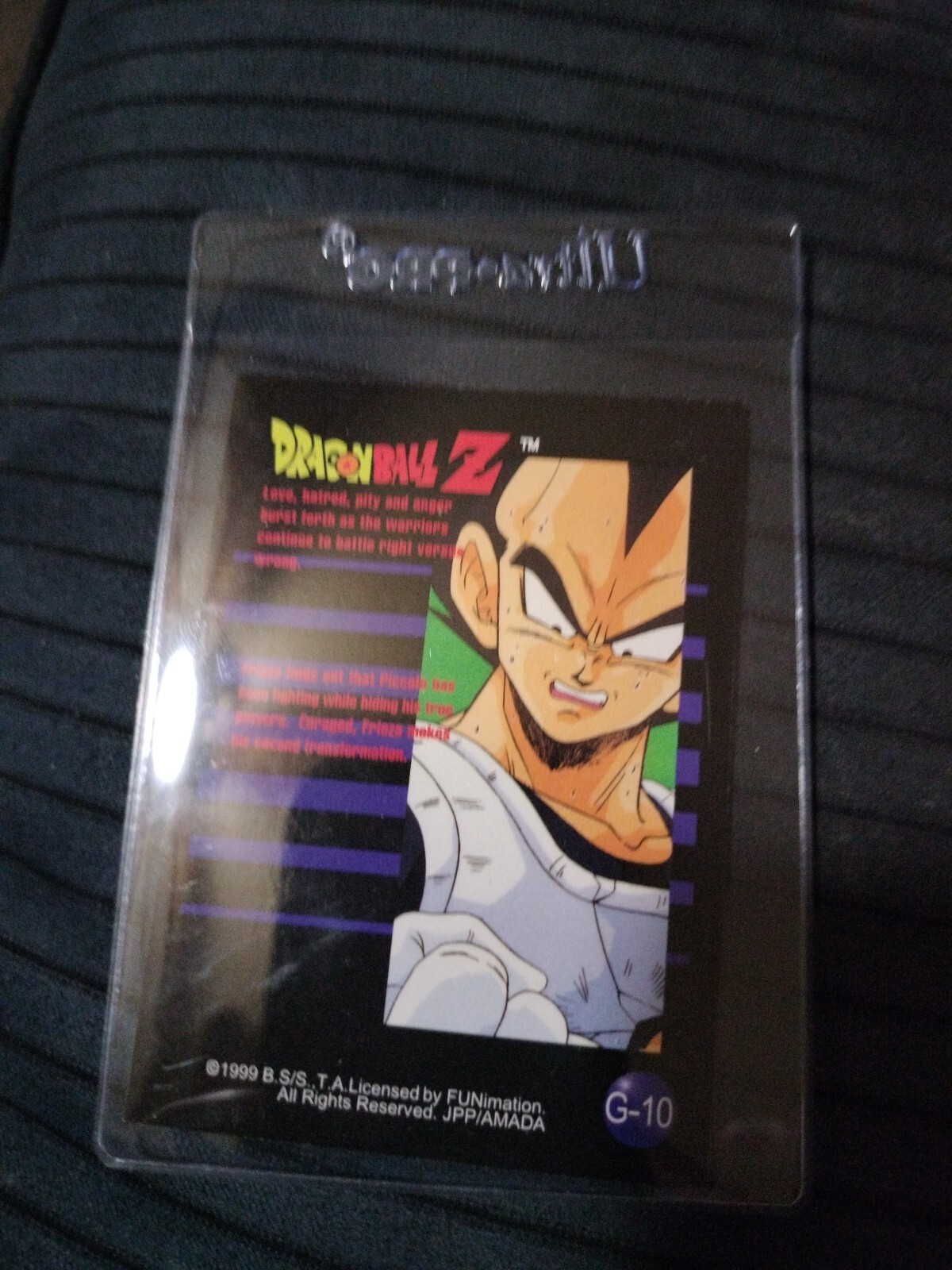 1999 ArtBox Dragon Ball Z Series 3 Prizm/Prism Holo Card G-10 Frieza - Picture 2 of 2