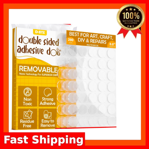 Double-Sided Tape, Sticky Dot Stickers, and Removable Putty Products