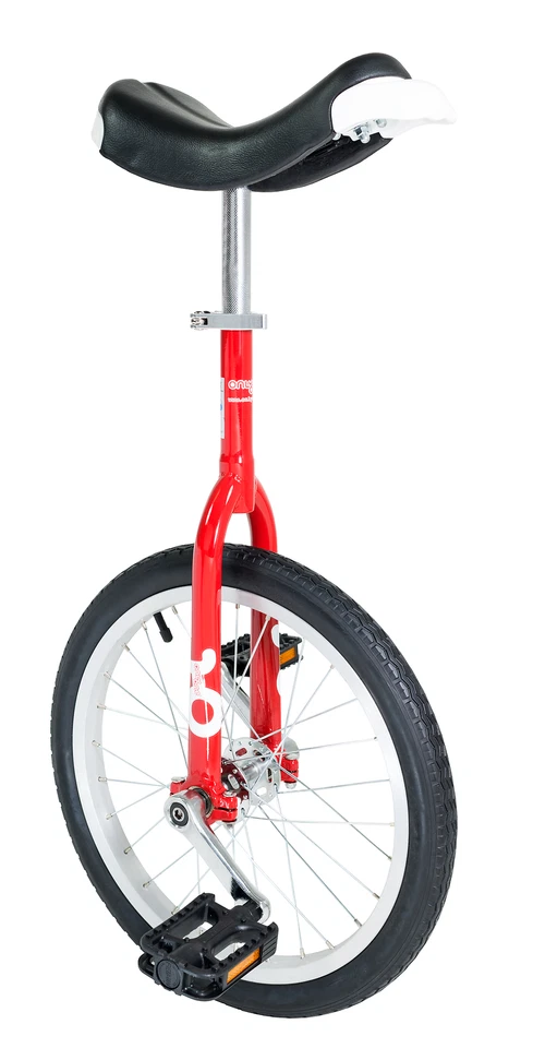 Qu-Ax OnlyOne Einrad 18" (355 mm), Farbe: rot (19779)