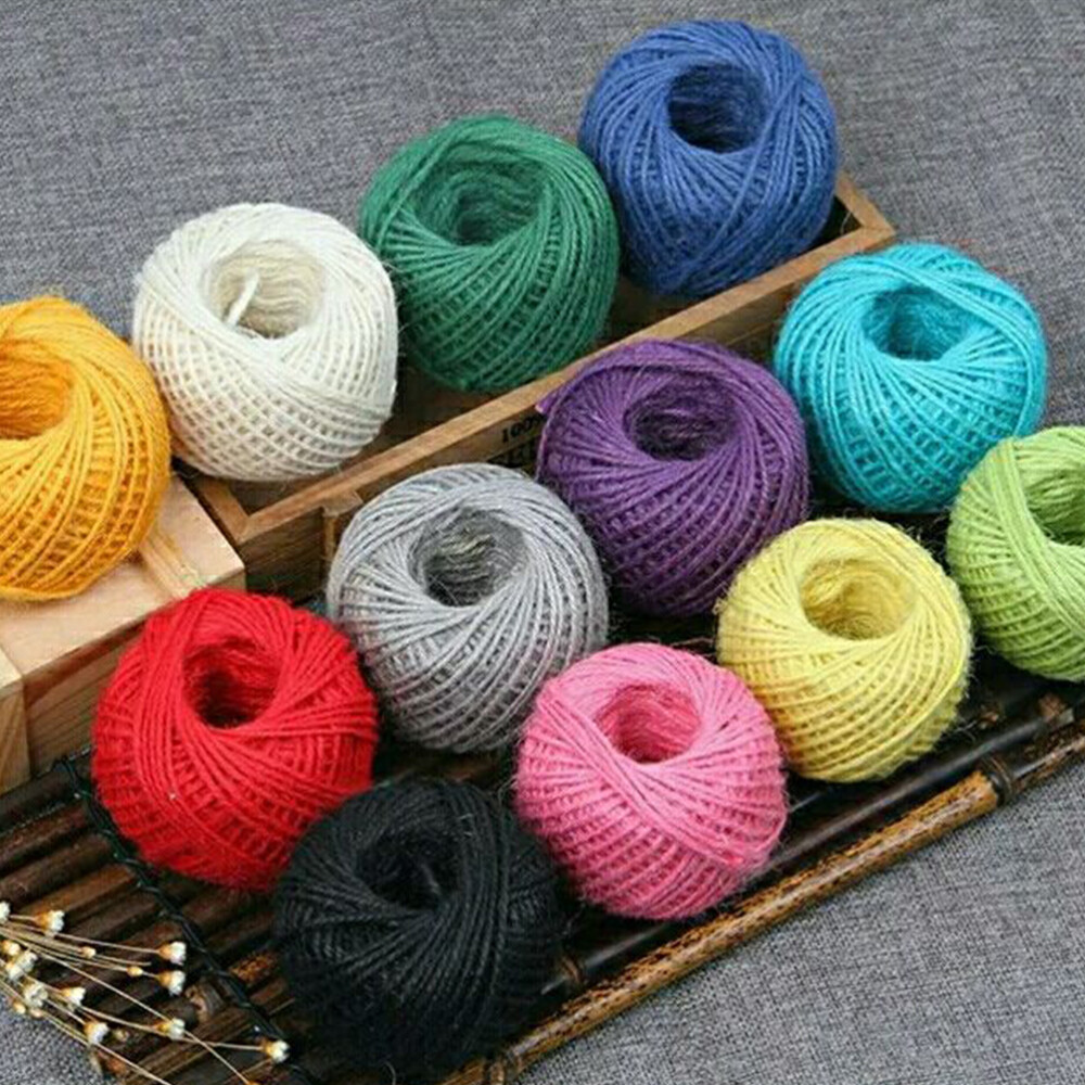 2 Pcs Garden Twine Natural Jute Twine Floristries Bunding Twine eBay