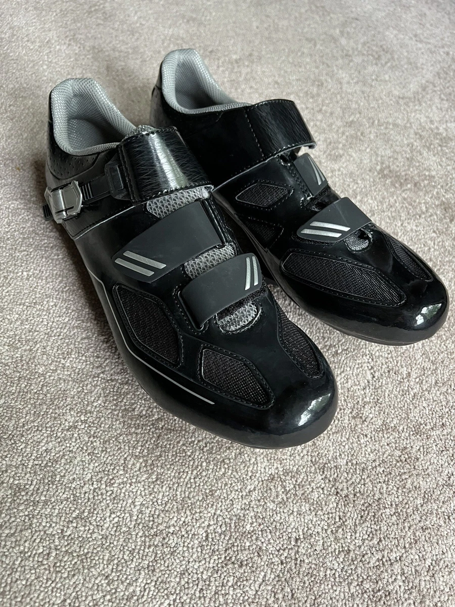 Giant Bolt On Men s Bike Shoes Black Silver Shimano Trans Textura