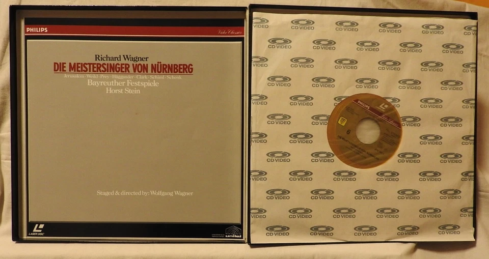 Laser Disc - Wagner Die Meistersinger von Nürnberg - Horst Stein - Unitel (58) - Bild 2 von 4