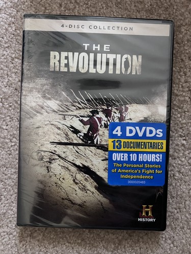 The Revolution History Channel Serie 4-Disc DVD Neu Versiegelt