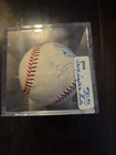 Javy Lopez Atlanta Braves Autographed 1995 World Series Logo Baseball