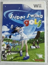 Super Swing Golf (Nintendo Wii, 2006) - Complete CIB Tested Tecmo