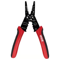 WGGE WG-015 Professional 8-inch Wire Stripper/wire crimping tool Wire Cutter ...