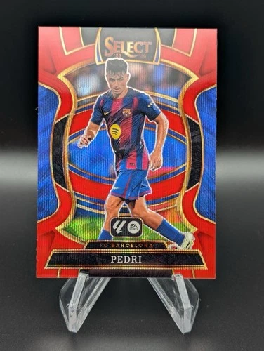 2025-26 Panini Select La Liga Pedri Red Wave Terrace Level /59