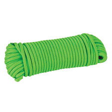 1/8 In. X 50 Ft. Neon Green High Visibility Paracord Rope Free Shipping New