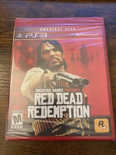 Red Dead Redemption Sony PlayStation 3 PS3 Brand New Sealed