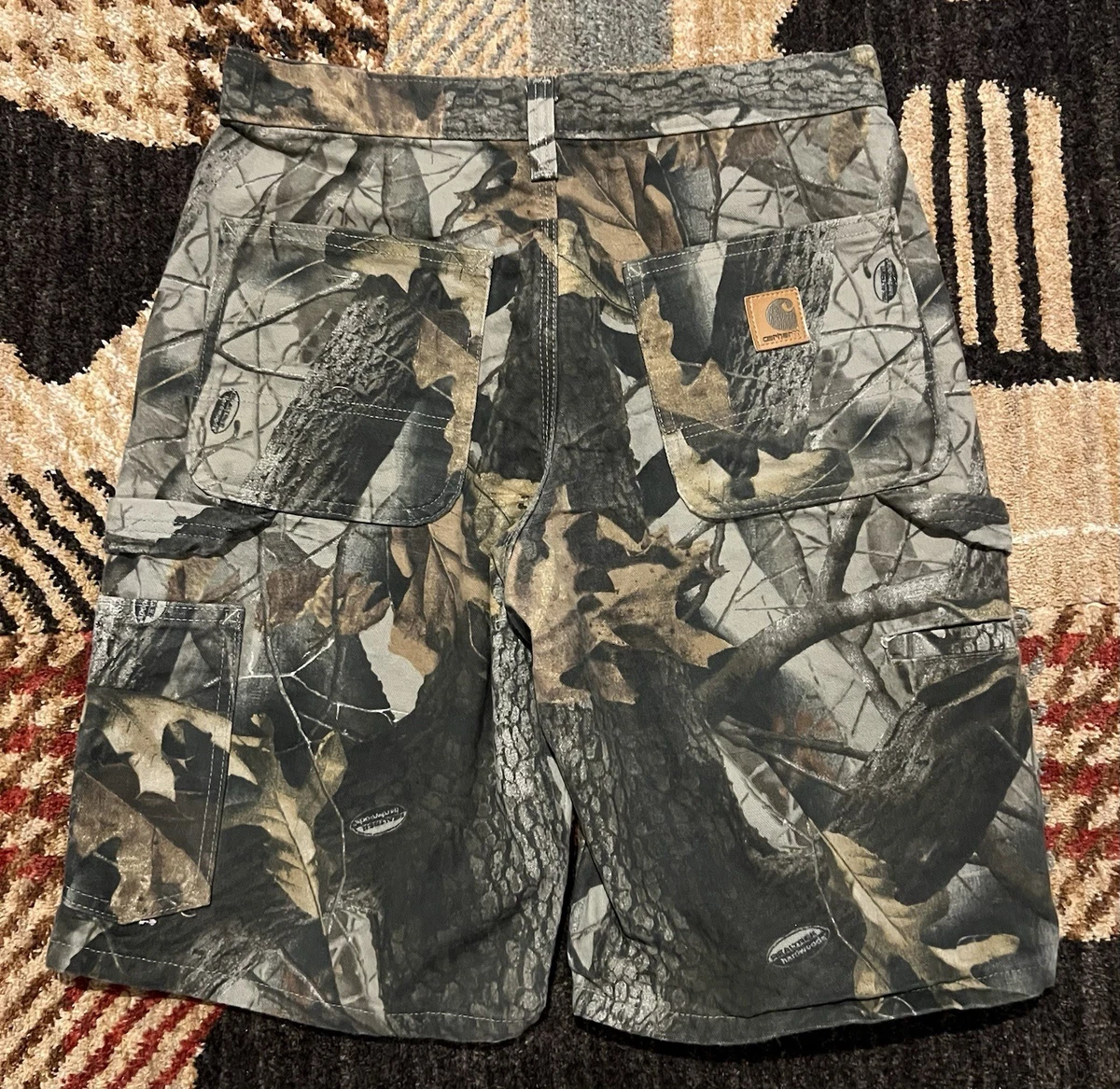 Carhartt 棉质迷彩短裤男式| eBay
