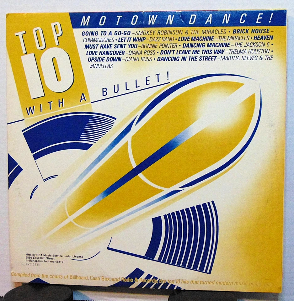 Motown Love Songs / Motown Dance! -1984 Motown Soul Funk  2x Vinyl LP Record EX+ - Image 2 of 4