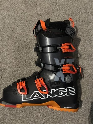 Lange XT 100 Ski Boots Mens Mondo 26.5 US 8.5 306mm Alpine Orange Black