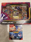 Pokemon TCG Scarlet Violet Surging Sparks Booster Bundle + Mega Latias Ex box