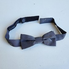 Sovereign Code Boys Gray Mustash Bow Tie Toddler Kids