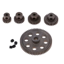 Steel 17-64T Spur Differential Gear Motor Pinion Cogs For HSP 1/10 RC Car g