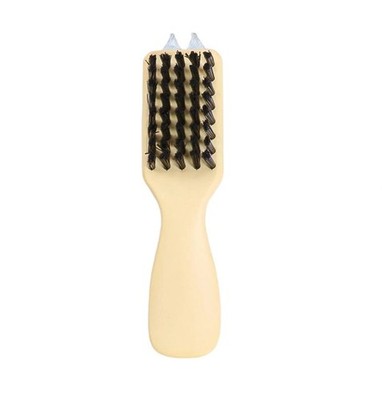 3-in-1 Golf Shoe Brush   with Wrench, Cleaning Bristles and Handle Shoehorn
