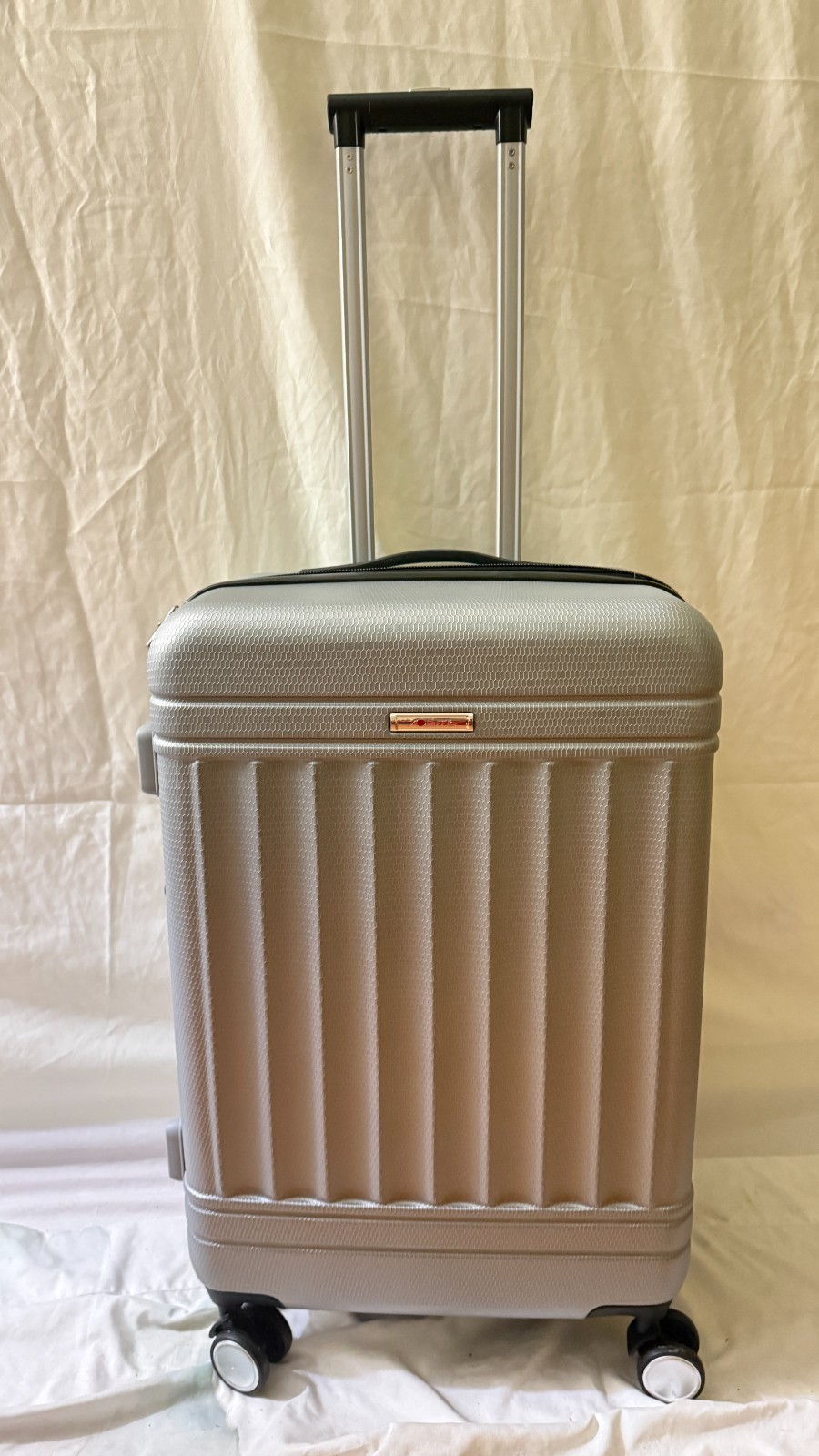 26" Suitcase Silver