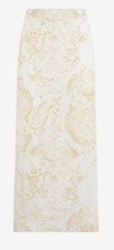 Roberto Cavalli Ornamental White Skirt - Size L - NWT