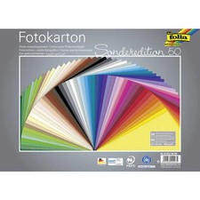 Gekleurd papier Folia 6125/50 99 Fotokarton Kleurenassortiment