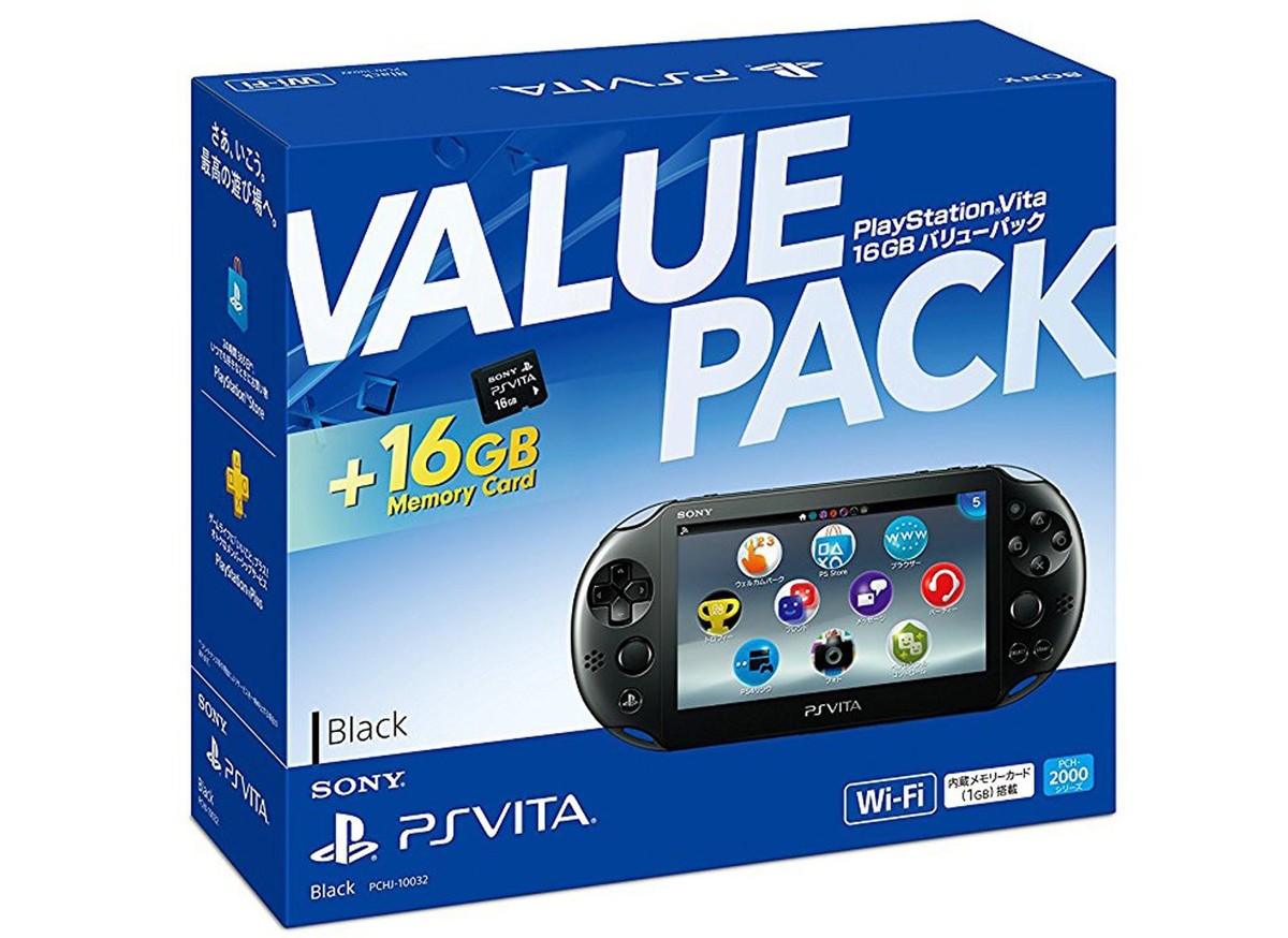 PlayStation Vita 16GB Value Pack Black used JP F/S | eBay