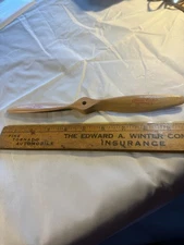 Vintage Top Flite Power Prop 10/8 Propeller Gas Powered RC Airplane Wood 10" Red